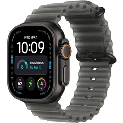 Apple Watch Ultra 4 49mm Titanium Case Black Ocean Band LTE
