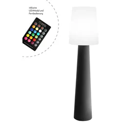 8 seasons design LED-Stehleuchte No. 1, 160 cm, grau (RGB)