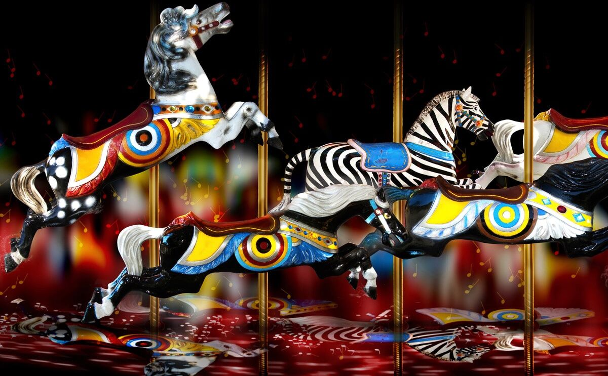 Fototapete PAPERMOON "Tiere", bunt, B:2,5m L:1,86m, Vlies, Tapeten, Fototapete bunt B/L: 2,5m x 1,86m, Bahnen: 5 Stk.