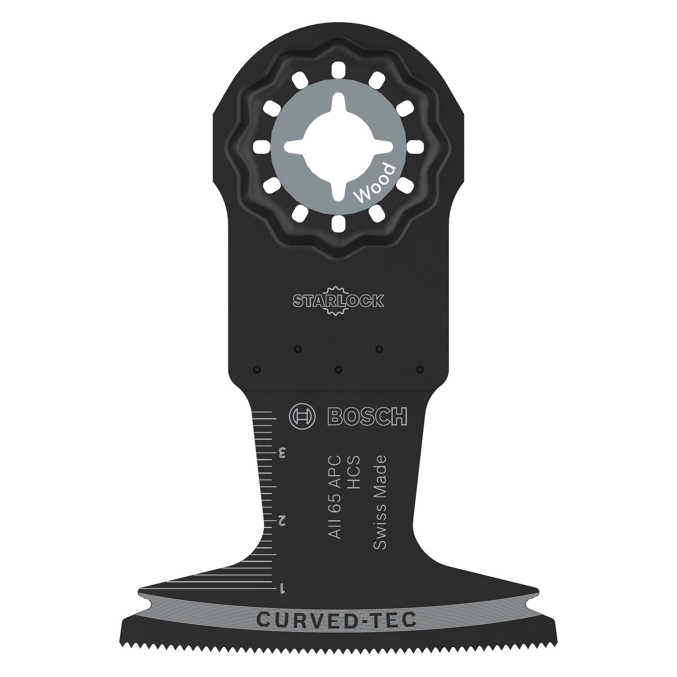 Bosch Professional Zubehör AII 65 APC Tauchsägeblatt für Multifunktionswerkzeuge, 5-tlg. (2608669255)