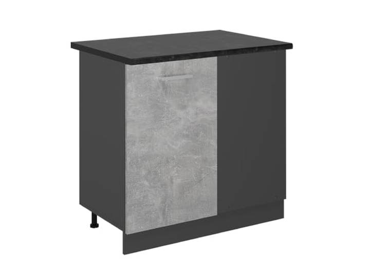 Vicco Eckunterschrank R-Line, Beton, 86 cm