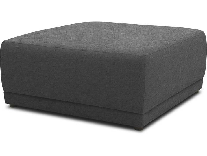 Hocker DOMO COLLECTION 800007 , grau, B:100cm H:45cm T:100cm, 100% Polyester, Hocker, Hocker, nach Wunsch zusammenstellbar