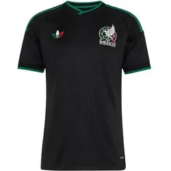 ADIDAS Herren Trikot Mexiko 26 Authentic Ausweichtrikot, Größe M in Schwarz Schwarz