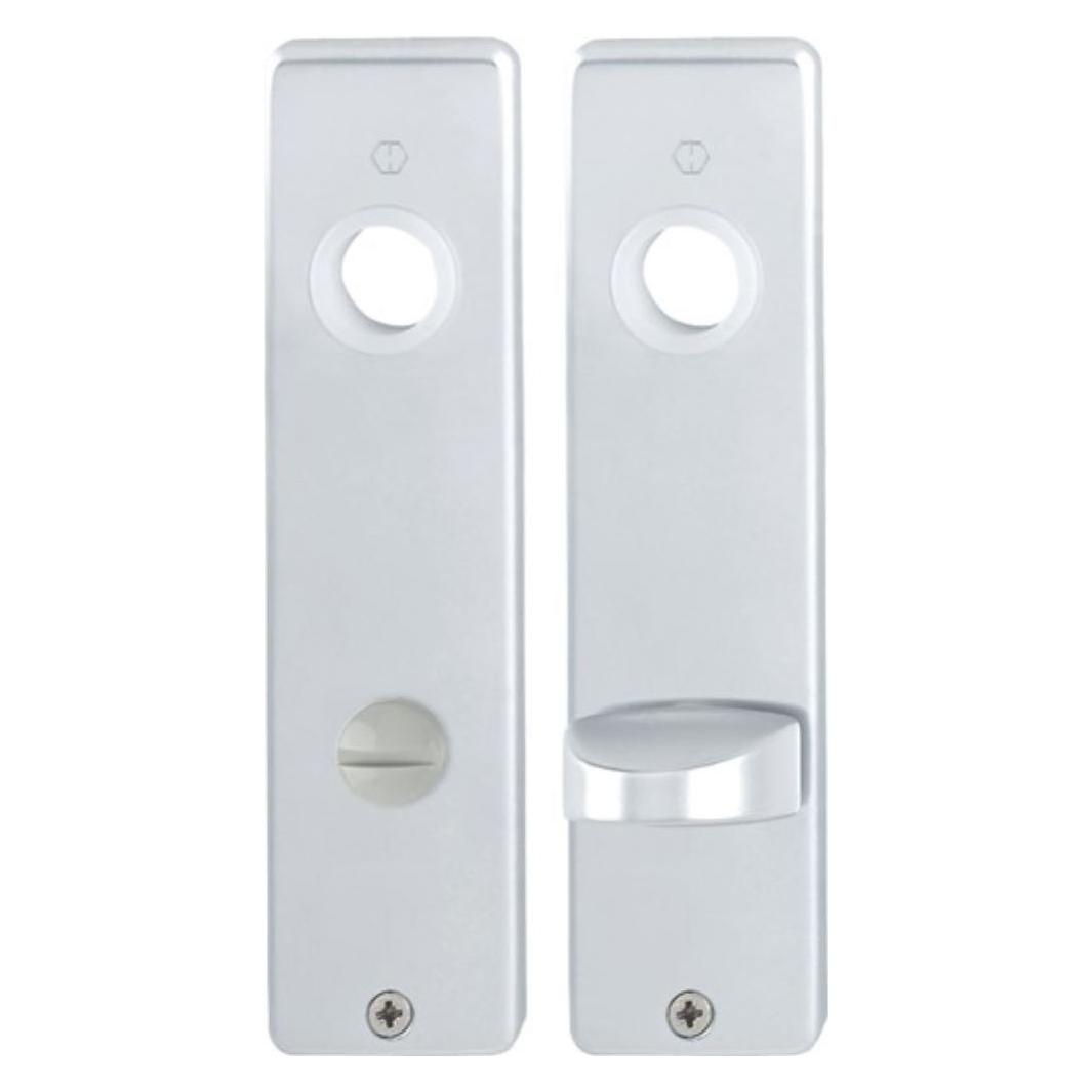 Hoppe Kurzschildpaar 202KP/AP Aluminium F1 SK/OL Paar (Türgarnitur) (3105941)