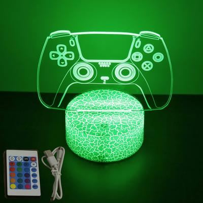 Multisell Products Hub Personalized Gifts, Children's Lamps Gamer Room Decoration, Bedroom Table Lamp green
