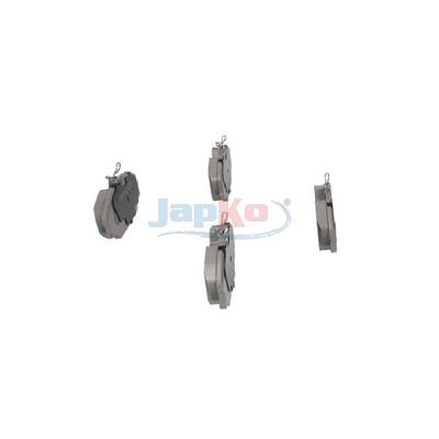 JAPKO Bremsbelagsatz, Scheibenbremse 500039 Vorderachse für RENAULT