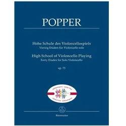 Hohe Schule des Violoncello Spiels, Sachbücher von David Popper