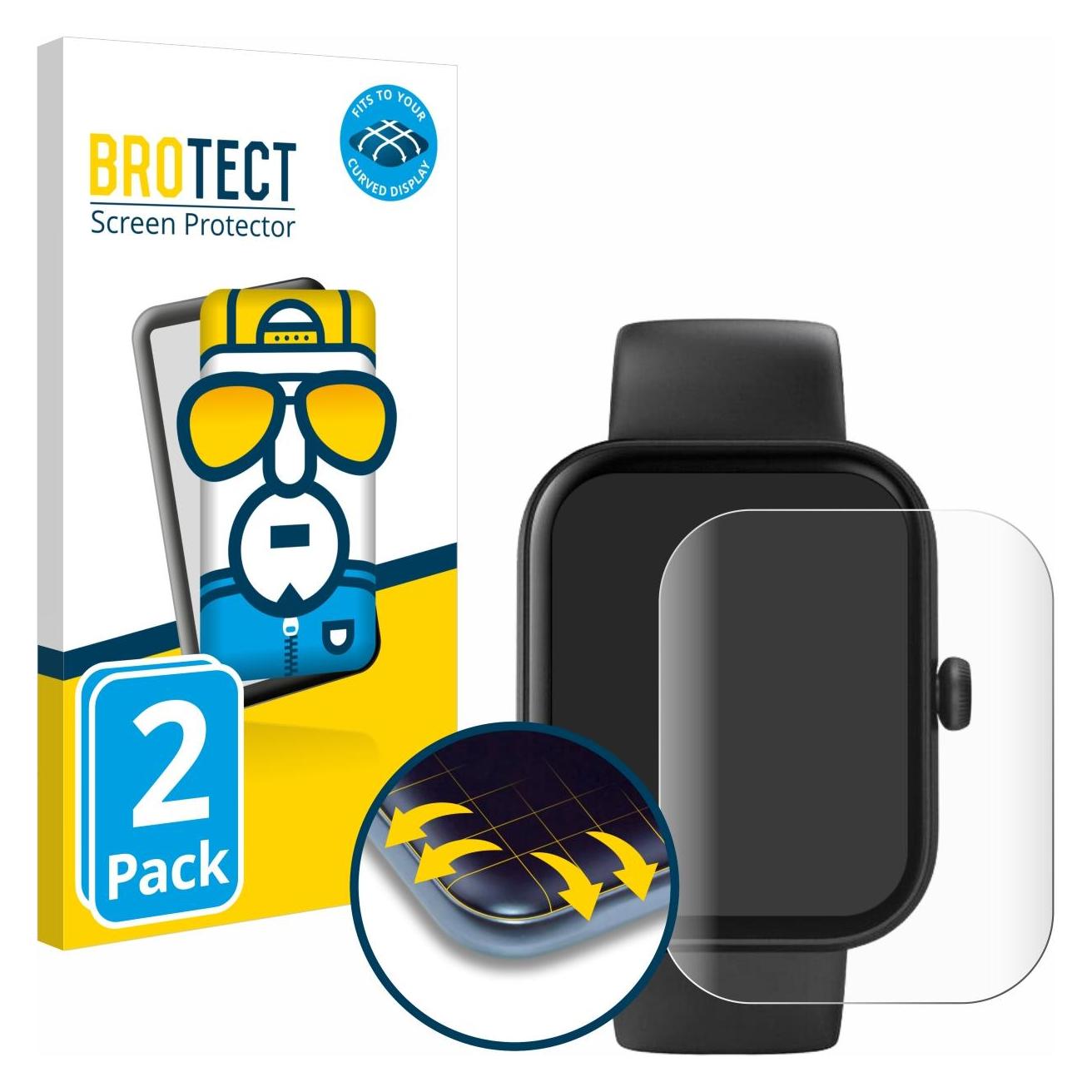 Brotect Fullscreen Schutzfolie Displayschutz Folie Klar Transparent (5157566)