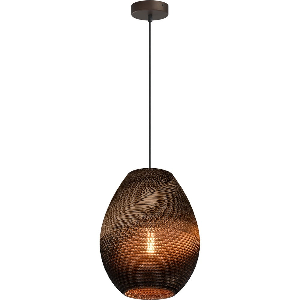 Masterlight Carta Pineapple hanglamp - Cacao - Ø 29 cm