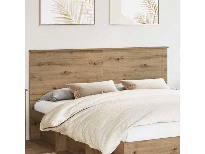 Marron Tête de lit Chêne artisanal 180 cm Bois d'ingénierie - Accessoire de lit H11977