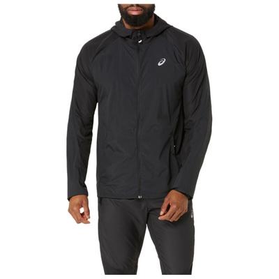 Asics - Road Packable Jacket - Laufjacke Gr L schwarz