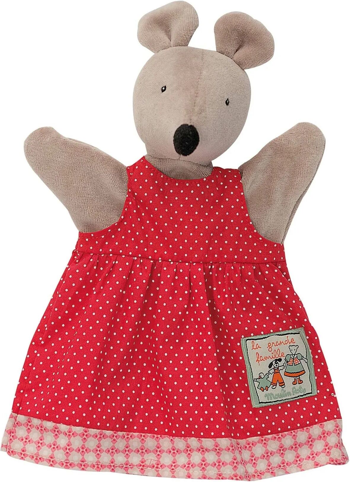 Moulin Roty Marionnette Nini la Souris Gris taille unique
