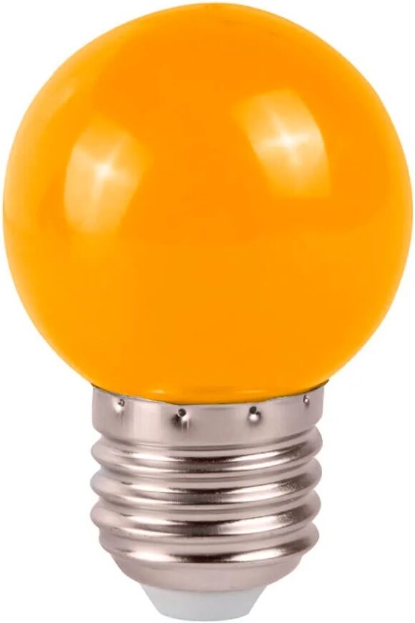 Lampada LED E27 B45 220V 1,5W 75Lm - Laranja