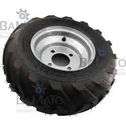 linker Stollenreifen 16x6,5-8 inkl. Felge passend für BAMATO Elektrodumper MTR-5...