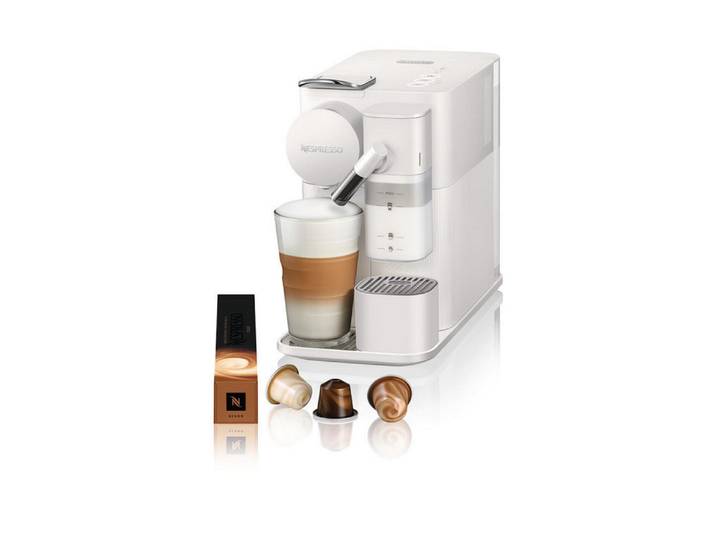 DE'LONGHI Kapselmaschine Nespresso , Energieeffizienz: A+, weiss (weiß), B:14,4cm H:25,6cm T:32,4cm, Kaffeemaschinen, Kapselmaschine