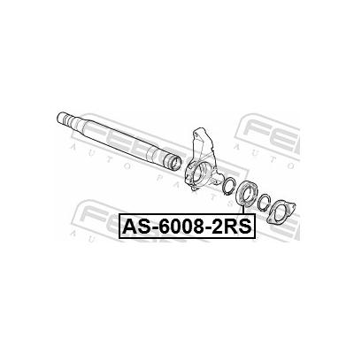 FEBEST Lager, Antriebswelle as60082rs für GM Opel NISSAN Suzuki