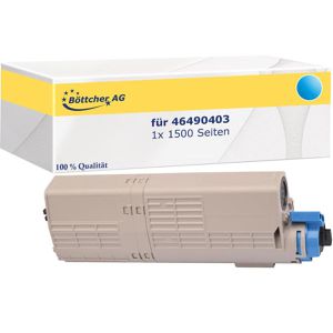 kompatibel für Oki 46490403 1500 Seiten cyan