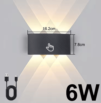 Inspire Picks Magnetic Rechargeable LED Wall Light Wireless Bedside Spotlight With Remote Control & No Drill Installation a2
