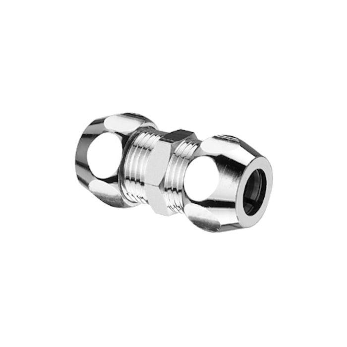 Schell Gerade Doppel Verschraubung 064380699 1/2 x 1/2, 12 mm, verchromt