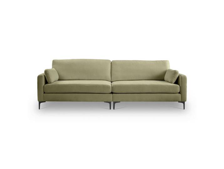 VIERSITZER-SOFA Venti Grün B: 286cm