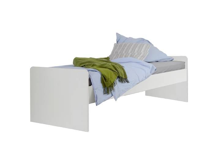 Lit simple Joker 90 x 200cm Blanc