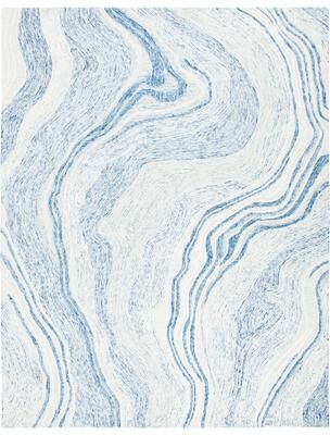 SAFAVIEH Handmade Fifth Avenue Thiet Modern Abstract Wool Rug