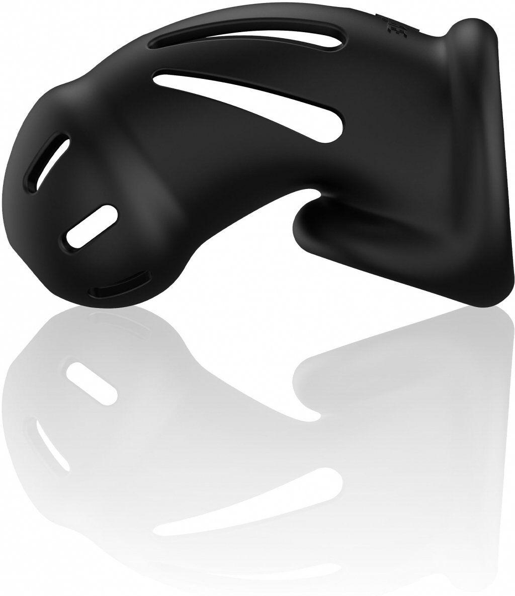 ManCage Model 27 - Ultra Soft Silicone Cage chasteté - Black