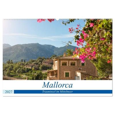 Mallorca - Trauminsel im Mittelmeer (Wandkalender 2027 DIN A2 quer), CALVENDO Monatskalender
