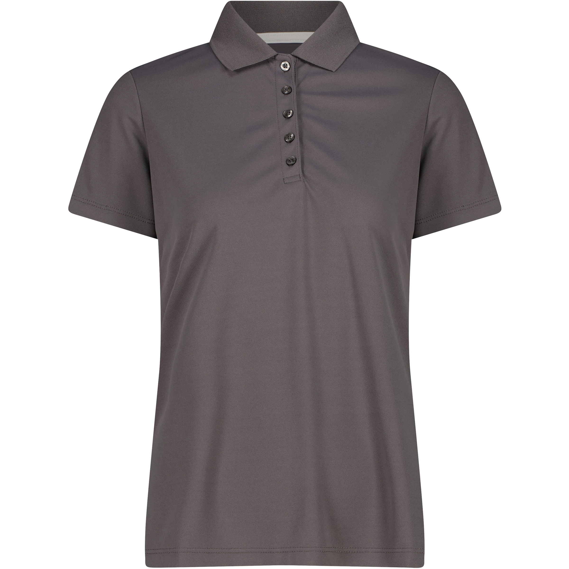 CMP Polo Damen T-Shirts grau Größe XL Lifestyle Atmungsaktiv