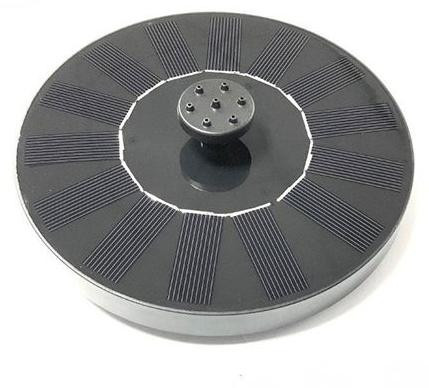 Justsun Drijvende Solar Water Fontein diameter: 16 cm