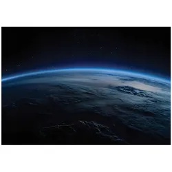 FOTOTAPETE Erde Kosmos Blau 250x175 cm