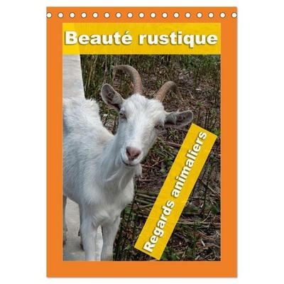 Beauté rustique Regards animaliers (Calendrier de bureau 2027 DIN A5 horizontal), CALVENDO calendrier mensuel