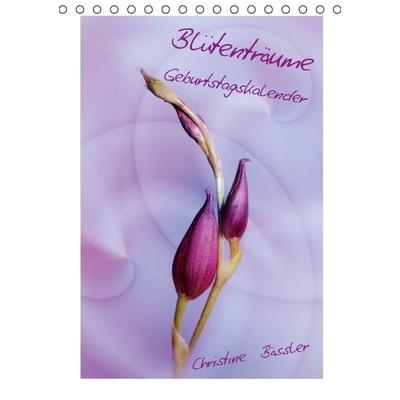 Blütenträume Geburtstagskalender (Tischkalender immerwährend DIN A5 hoch)