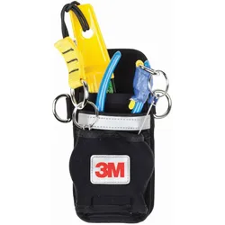 3M DBI-SALA Werkzeughalterung, 2 x Metall-Ösen, 2 x Automatik-Aufroller, zur Befestigung am Auffanggurt, max. 2,3 kg Belastung