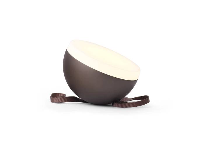 New Works Lampe portable Sphere Dark bronze