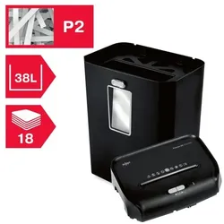 Rexel Aktenvernichter »ProMax RSS1838« P-2 schwarz, 22x56x66 cm