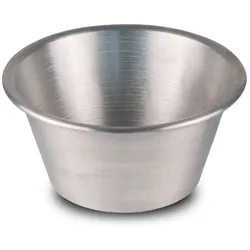 Osterfigur „Mamù“, aus weißem Aluminium, robust, hergestellt in Italien, Ø 18 cm