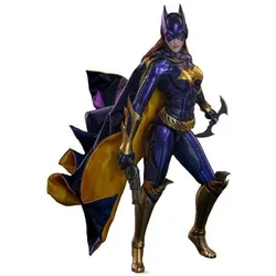 Hot Toys Batman Arkham Knight Videogame Masterpiece Actionfigur 1/6 Batgirl (Purple and Gold Version) Exclusi