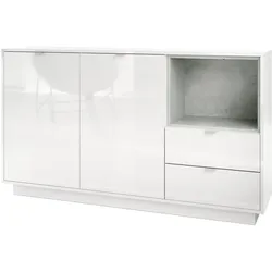 SIDEBOARD Metro Einsatz in Beton Oxid Optik