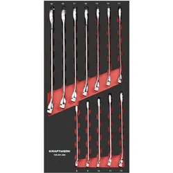 Kraftwerk, Schraubenschlüssel, Ringmaulschlüsselsatz Einlage (S-Einlage) (19 mm, 8 mm)