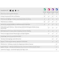 Panda Dome Essential 2026, 10 Geräte - 3 Jahre, Download