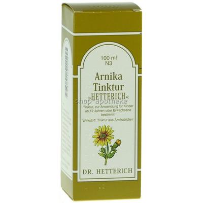 Arnikatinktur Hetterich 100 ml Tinktur