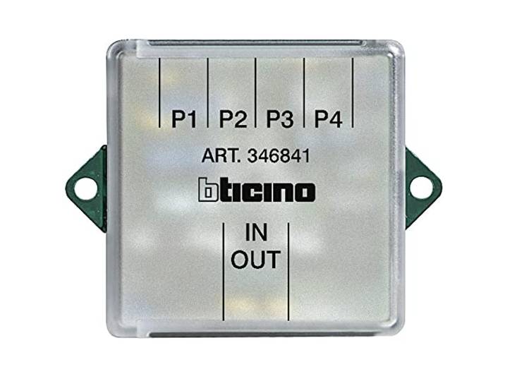 BTicino 346841 Dérivateur d'Étage pour Installation Vidéo