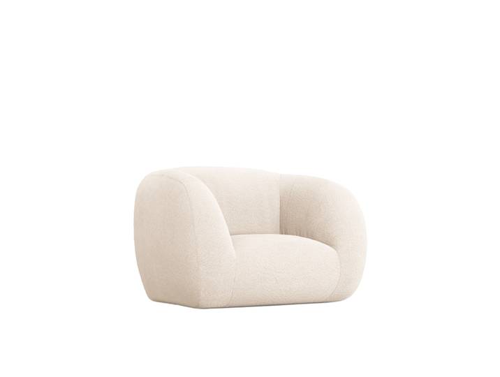 Design Sessel „Essen“ Bouclé Beige chosen by Bloomingloft