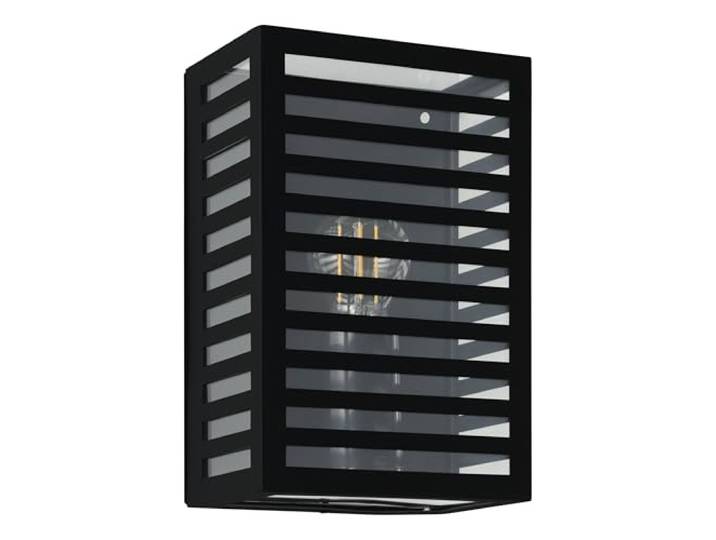 EGLO Applique Murale extérieure Alamonte 3\, éclairage d'extérieur en métal Noir\, Lamper\, Lampe Murale avec Douille E27\, IP44