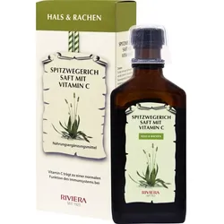 Riviera Spitzwegerich Saft mit Vitamin C 250 ML