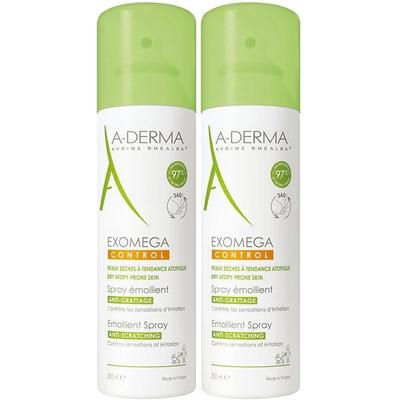 A-Derma Exomega Control Spray rückfettend 2x 2x200 ml
