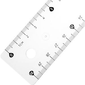 Maped Lineal Classic, 30 cm, Kunststoff, transparent