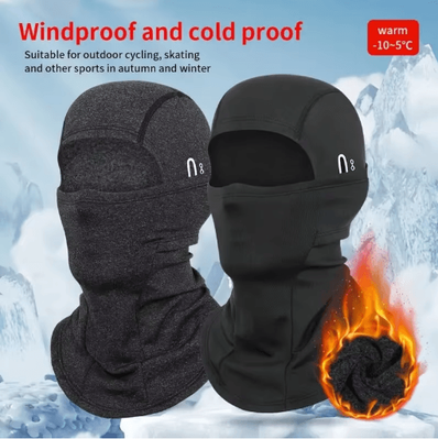 Inspire Picks Thermal Winter Balaclava Warm Full Face Mask For Cycling & Outdoor Sports upgrade Black