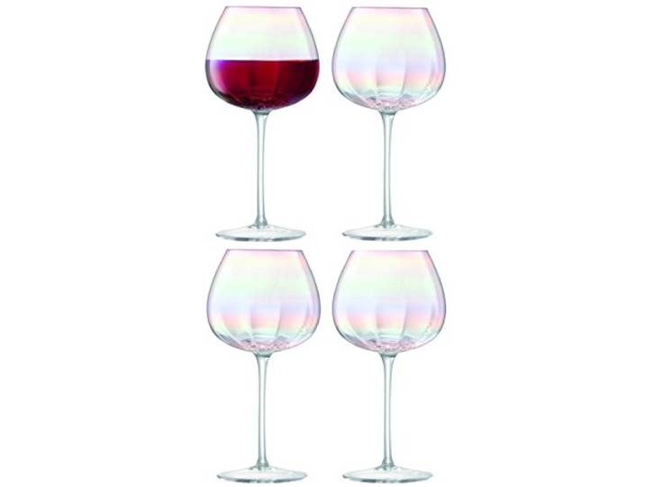 LSA International Rotweinglas, Glas, Mother of Pearl, 4 Stück (1er Pack), 4